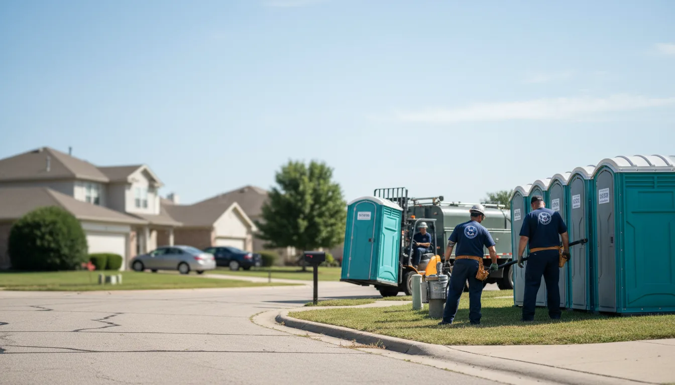 Porta Potty Rental in Swedesburg, IA near me